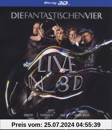 Die Fantastischen Vier - Live in 3D (2D + 3D Version)  [3D Blu-ray] von Die Fantastischen Vier