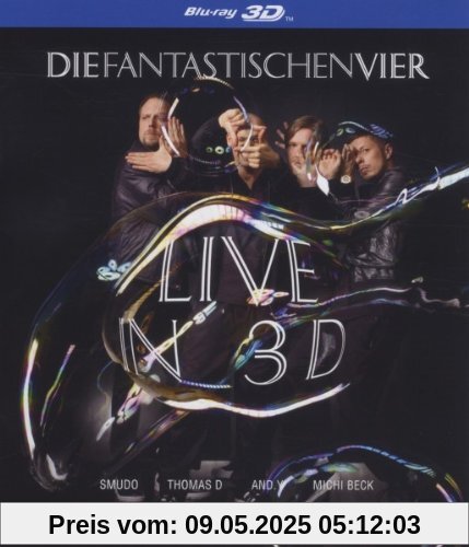 Die Fantastischen Vier - Live in 3D (2D + 3D Version)  [3D Blu-ray] von Die Fantastischen Vier