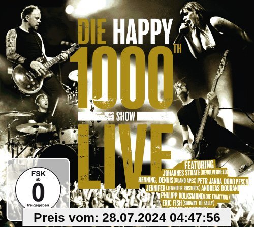 1000th Show Live (Extended Edition) von Die Happy