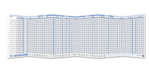 2026 Profi Urlaubsplaner Personalplaner 35 Mitarbeiter (1) von Die Kalenderversender