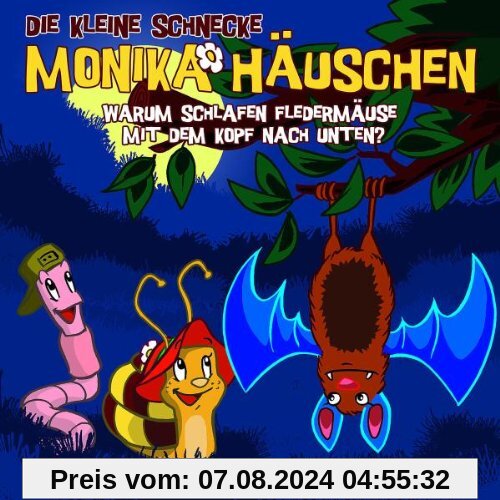 07: Warum schlafen Fledermäuse mit dem Kopf nach unten? von Die Kleine Schnecke Monika Häuschen