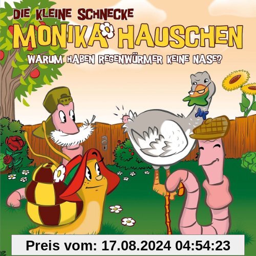 32: Warum haben Regenwürmer keine Nase? von Die Kleine Schnecke Monika Häuschen