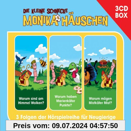 Monika Häuschen - 3-CD Hörspielbox Vol.2 von Die Kleine Schnecke Monika Häuschen