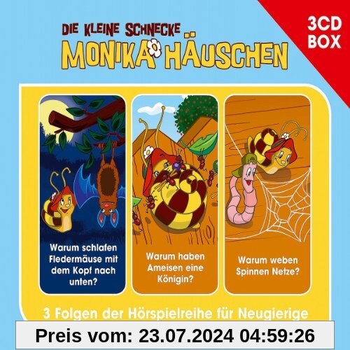 Monika Häuschen - 3-CD Hörspielbox Vol.3 von Die Kleine Schnecke Monika Häuschen