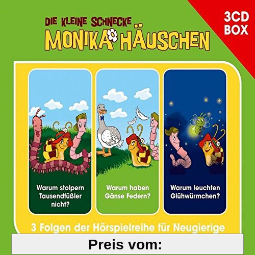 Monika Häuschen - 3-CD Hörspielbox von Die Kleine Schnecke Monika Häuschen