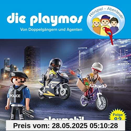 Die Playmos - Folge 83: Von Doppelgängern und Agenten  (Das Original Playmobil Hörspiel) von Die Playmos