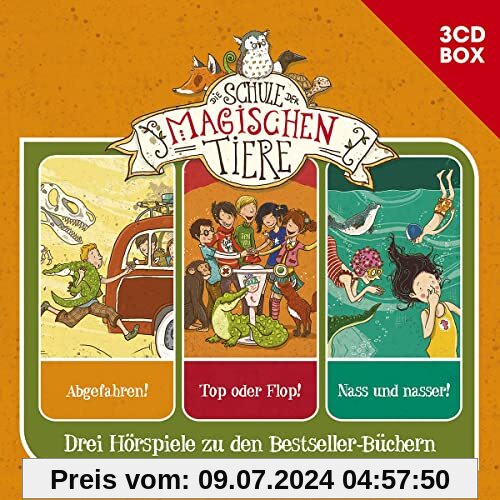 Die Schule der magischen Tiere – 3CD Hörspielbox Vol. 2 – Folge 04-06 von Die Schule der magischen Tiere