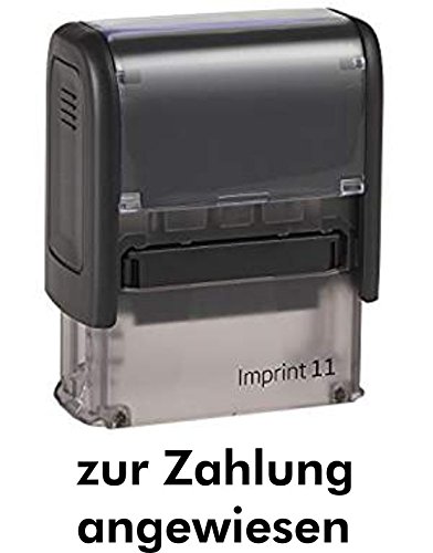 Lagerstempel/Selbstfärber - zur Zahlung angewiesen - von Kaufhaus2010 von Die Stempel GmbH