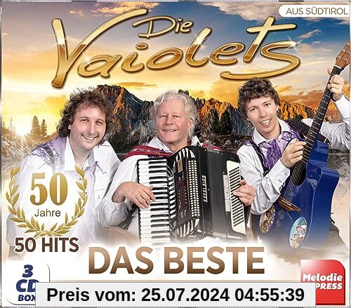 Das Beste zum großen Jubiläum - 50 Jahre 50 Hits von Die Vaiolets