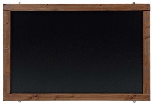 Rustikale Tafel Kreidetafel Wandtafel Küchentafel mit Holzrahmen zur Beschriftung mit Kreide im Landhausstil 120x60cm Kolonialfarben von DieKreidetafel