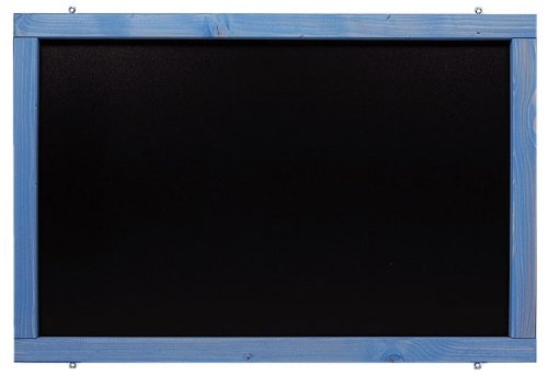 Rustikale Tafel Kreidetafel Wandtafel Küchentafel mit Holzrahmen zur Beschriftung mit Kreide im Landhausstil in verschiedenen Größen und Farben (Blau, 140x60cm) von DieKreidetafel