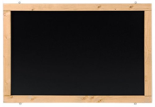 Rustikale Tafel Kreidetafel Wandtafel Küchentafel mit Holzrahmen zur Beschriftung mit Kreide im Landhausstil in verschiedenen Größen und Farben (Eiche, 140x60cm) von DieKreidetafel