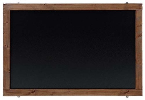 Rustikale Tafel Kreidetafel Wandtafel Küchentafel mit Holzrahmen zur Beschriftung mit Kreide im Landhausstil in verschiedenen Größen und Farben (Kolonial, 100x50cm) von DieKreidetafel
