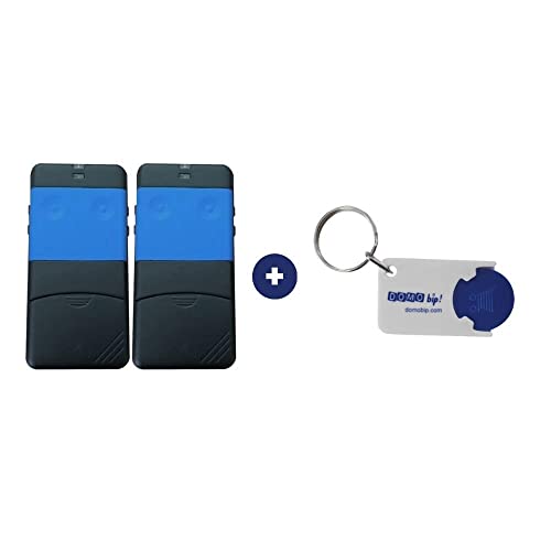 2 x Cardin S435 TX2 Fernbedienung + 1 Schlüsselanhänger Domobip von Dieffematic