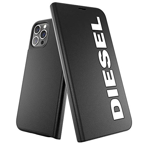 Diesel 42487 Designed for iPhone 12 Pro Max 6.7 Case, Booklet Case, Shockproof, Drop Tested Protective Cover with Raised Edges, Black/White Diesel 42487 Designed for iPhone 12 Pro Max 6.7 Case, Booklet Case, Shockproof, Drop Tested Protective Cover with Raised Edges, Black/White von Diesel
