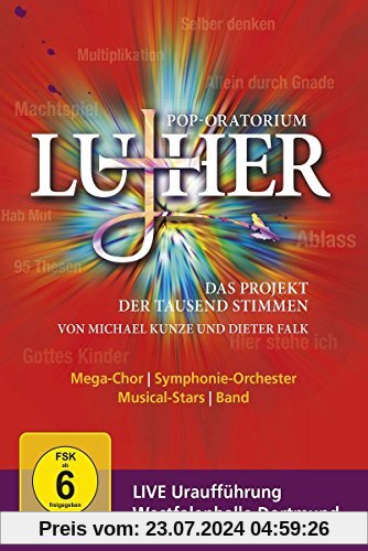Pop-Oratorium Luther  (+ Bonus-DVD) von Dieter Falk