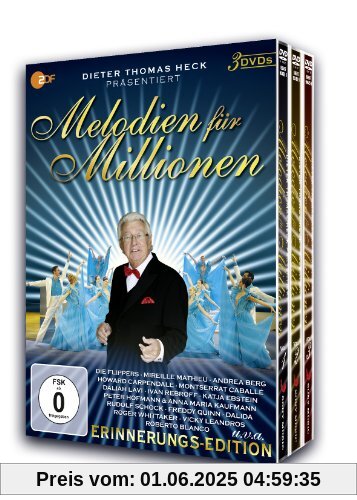 Various Artists - Melodien für Millionen Box [3 DVDs] von Heck, Dieter Thomas