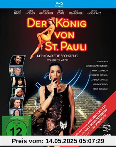 Der König von St. Pauli - Der komplette Sechsteiler (ARD Director's Cut + SAT.1 Originalfassung) (Fernsehjuwelen) (2 Blu-rays) von Dieter Wedel
