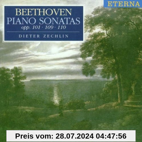 Klaviersonaten Op. 101, 109, 110 von Dieter Zechlin