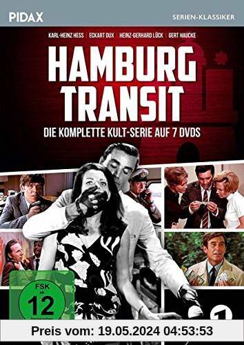 Hamburg Transit / Die komplette 52-teilige Krimiserie (Pidax Serien-Klassiker) [7 DVDs] von Diethard Klante
