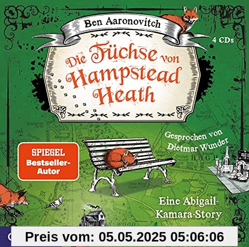 Die Füchse Von Hampstead Heath (Eine Abigail-Kamar von Dietmar Wunder