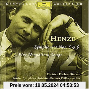 Centenary Collection 1972: Symphonies Nos.5&6 etc. von Dietrich Fischer-Dieskau