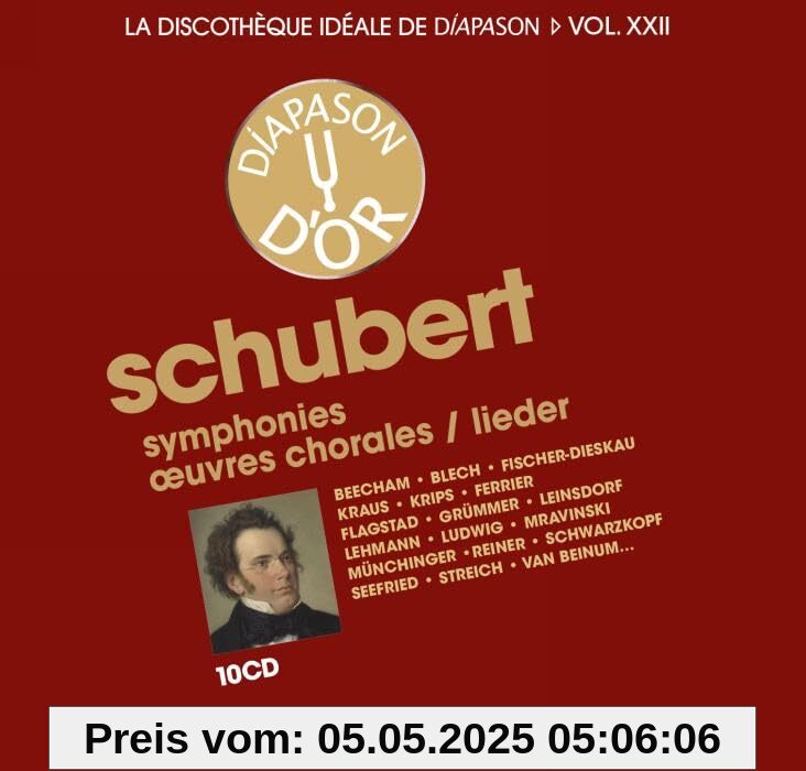 La discothèque idéale de Diapason, vol. 29 / Schubert : Symphonies - Œuvres chorales - Lieder. von Dietrich Fischer-Dieskau