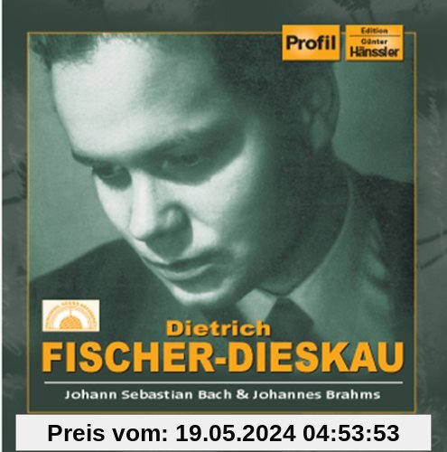 Singt Bach und Brahms von Dietrich Fischer-Dieskau