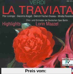 Verdi: La Traviata (Highlights) von Dietrich Fischer-Dieskau
