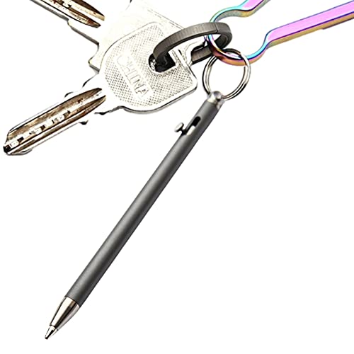 Dificato Mini-Metallstift | Kleiner Taschen-Kugelschreiber | Kreativer Signatur-Stift, Mini-Stift Outdoor-Werkzeug, Gadget Outdoor-Ausrüstung Persönlichkeitsgeschenk von Dificato