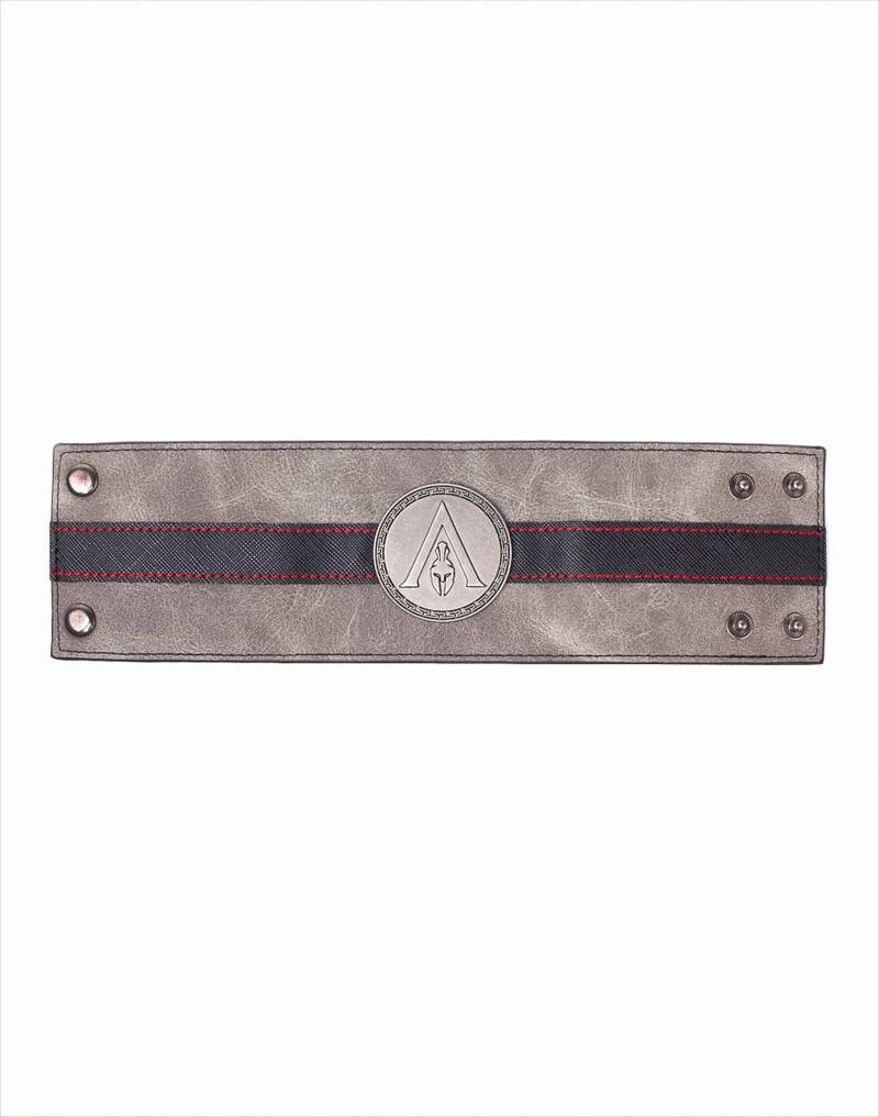 Assassin's Creed Odyssey - Metal Badge Wristband Armband schwarz von Difuzed