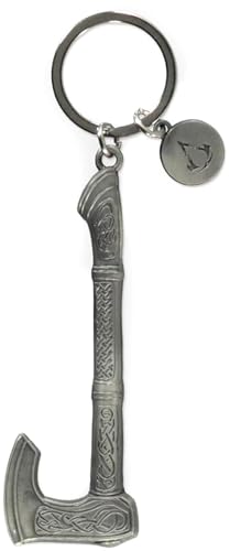 Difuzed KE120317ASC Assassin's Creed Valhalla Axe Zubehör, Silver, One Size Difuzed KE120317ASC Assassin's Creed Valhalla Axe Zubehör, Silver, One Size von Difuzed