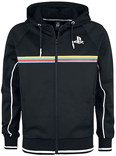 Difuzed Playstation Kapuzenpullover, gestreift, Gr. S Difuzed Playstation Kapuzenpullover, gestreift, Gr. S von Difuzed