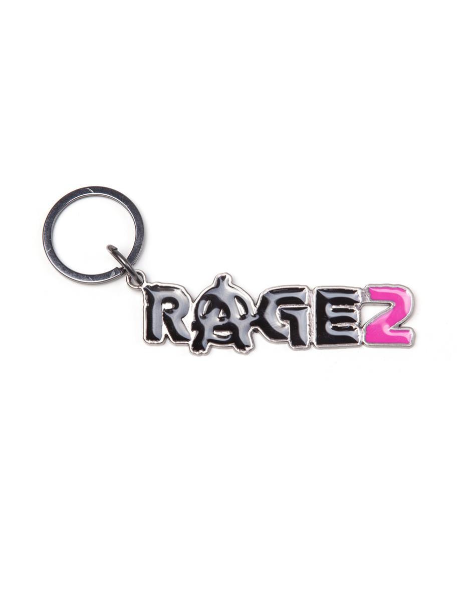 Rage 2 - Metal Keychain Silver von Difuzed