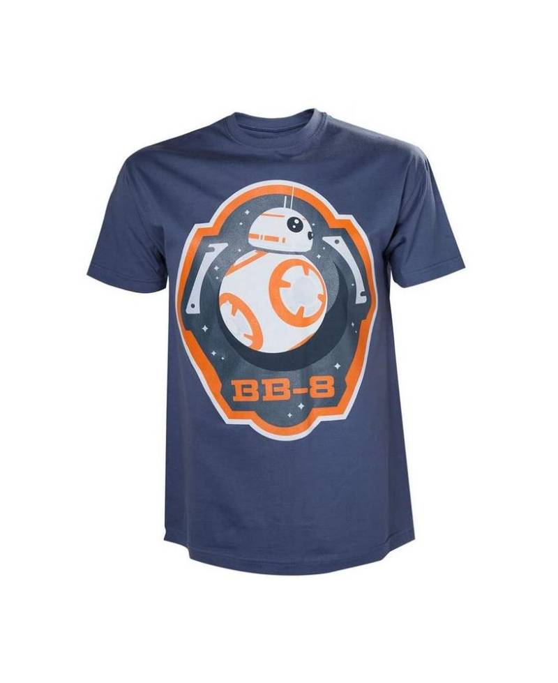 Star Wars Herren Bb-8 and Stars T-Shirt, blau, S von Difuzed