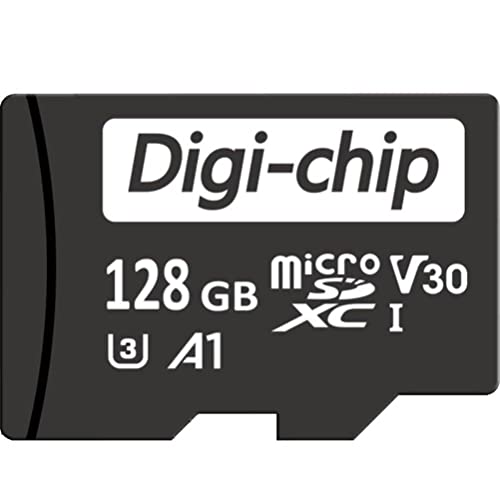 128 GB Micro SD Speicherkarte für Realme 7, 8, 9, 10 Pro & 5G Class 10 UHS-1 U3 MicroSDXC 128 GB Digi-Chip High Speed 90 MB/s V30 Speicherkarte von Digi-Chip