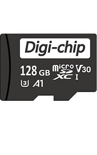 Digi-Chip 128GB Micro-SD Speicherkarte für Samsung A23, A33 5G, A53 5G, M33, M53, F23 Telefone von Digi-Chip