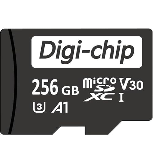 Digi-Chip Micro-SD-Speicherkarte für Cubot Kingkong 5, 6, 7, 8, 9, Star, P80 Ultra Handys, Klasse 10, UHS-1, MicroSD (256 GB) von Digi-Chip