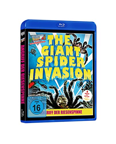 Angriff der Riesenspinne - Digibook im Schuber mit SchleFaZ-Fassung - Limitiert auf 1000 Stück (+DVD+Soundtrack-CD) [Blu-ray] von Digi Dreams