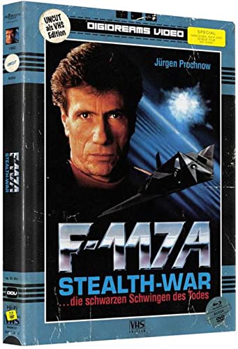 F-117 A - Stealth-War - Limited Mediabook VHS Edition - Limitiert auf 250 Stück (+DVD) (+ Bonus-DVD) (+ Bonus-BR) [Blu-ray] von Digi Dreams