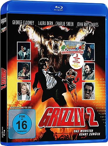 Grizzly 2 - SchleFaZ - 3 Disc Edition mit Booklet - Cover B - LImited Edition auf 500 Stück [Blu-ray] von Digi Dreams