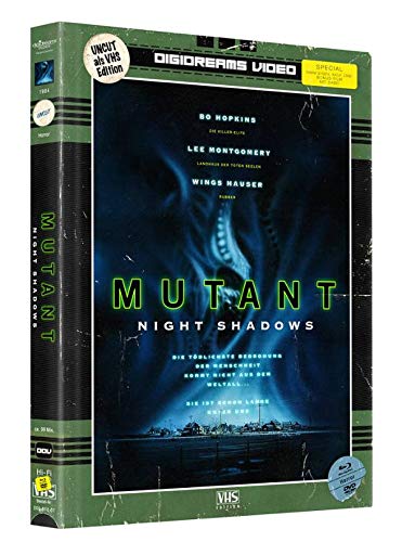 Mutant - Night Shadows - Limited Mediabook VHS Edition - Limitiert auf 250 Stück (+DVD) (+ Bonus-DVD) (+ Bonus-BR) [Blu-ray] von Digi Dreams