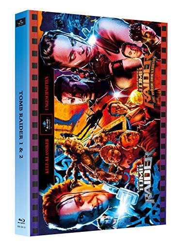 Tomb Raider 1+2 - Mediabook - Cover Astro (+ 2 DVDs) [Blu-ray] von Digi Dreams