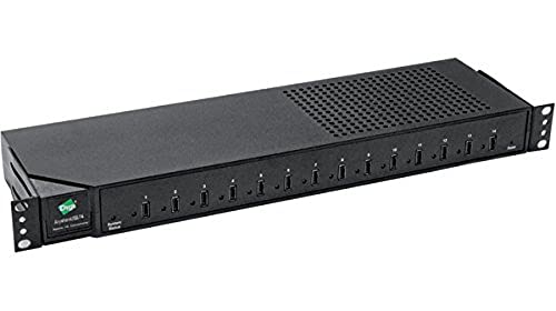 Digi International AW-USB-14-W USB Ethernet, 14-USB Port Hub Multi-DIGI schwarz von Digi