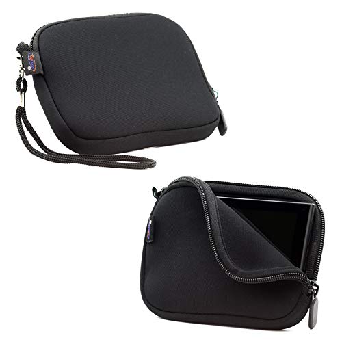 Digicharge® 6'' Zoll Schwarz Navibag Tasche für Tomtom GO Premium 6" Basic 6" Essential 6" 6200 620 6250 61 6100 610 60 Professional Camper Start Via 62 60 von DigiCharge