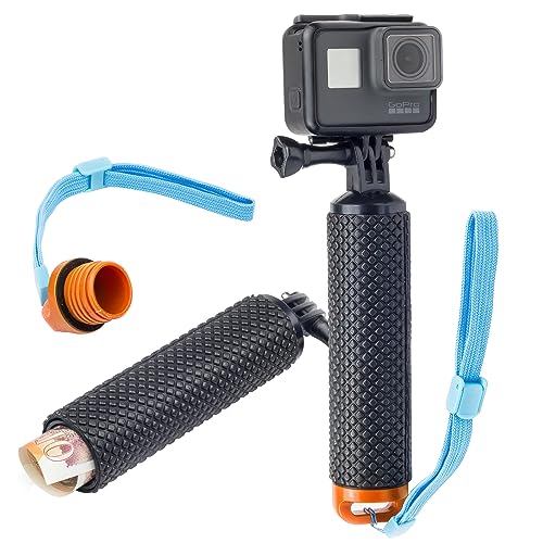 DigiCharge Schwimmender Handgriff Wasserdicht Handgriff Floating Hand Grip Tauchen Stock für GoPro Hero13 Hero12 Hero 13 12 11 10 9 Max/DJI Osmo Action 5 4 / Insta360 One Akaso Action Kameras, Orange DigiCharge Schwimmender Handgriff Wasserdicht Handgriff Floating Hand Grip Tauchen Stock für GoPro Hero13 Hero12 Hero 13 12 11 10 9 Max/DJI Osmo Action 5 4 / Insta360 One Akaso Action Kameras, Orange von DigiCharge