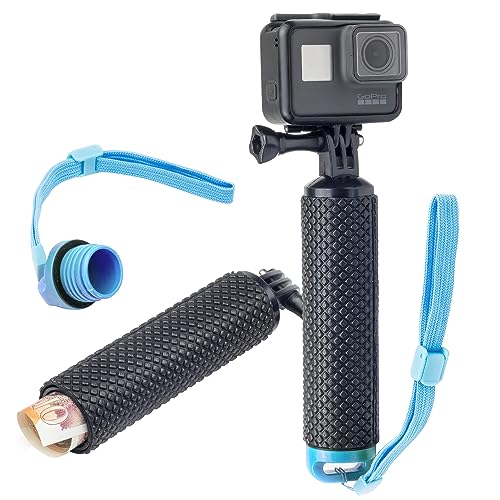 DigiCharge Schwimmender Handgriff Wasserdicht Handgriff Floating Hand Grip Tauchen Stock für GoPro Hero13 Hero12 Hero 13 12 11 10 9 Max/DJI Osmo Action 5 4 / Insta360 One Akaso Action Kameras, Blau DigiCharge Schwimmender Handgriff Wasserdicht Handgriff Floating Hand Grip Tauchen Stock für GoPro Hero13 Hero12 Hero 13 12 11 10 9 Max/DJI Osmo Action 5 4 / Insta360 One Akaso Action Kameras, Blau von DigiCharge