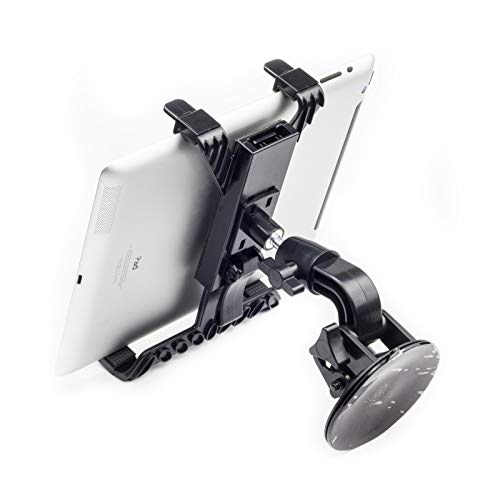 Digicharge® Car Tablet Mount W/ Digicharge® Auto Saugnapf-Halterung Halter Auto Universal KFZ Tablet Halterung für 8" - 12" Tablets For iPad Air Samsung Galaxy Tab Amazon Fire HD Huawei 360 Grad verstellbare für WindschutzscheibeStrong Suction Cup Windshield Dashboard Holder Car Mount for 8" - 12" Tablets For iPad Air Samsung Galaxy Tab Amazon Fire HD Huawei etc. von DigiCharge