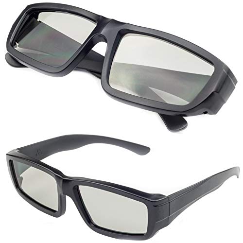 Digicharge Universal-3D-Brille, passiv, polarisiert, Heimfilm, TV, Kino, Schwarz, 5 Paar Digicharge Universal-3D-Brille, passiv, polarisiert, Heimfilm, TV, Kino, Schwarz, 5 Paar von DigiCharge