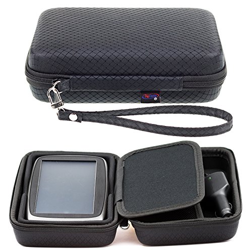 Schwarzes Hartschalentasche für Tomtom Start 62 60 Via 62 6'' 6 Zoll GPS Navigationsgerät Navigationssystem Sat NAV mit Tragegurt und Zubehörfach Schwarzes Hartschalentasche für Tomtom Start 62 60 Via 62 6'' 6 Zoll GPS Navigationsgerät Navigationssystem Sat NAV mit Tragegurt und Zubehörfach von DigiCharge